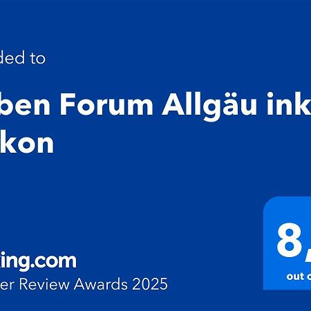 Neben Forum Allgaeu Inkl. Balkon Kempten Esterno foto