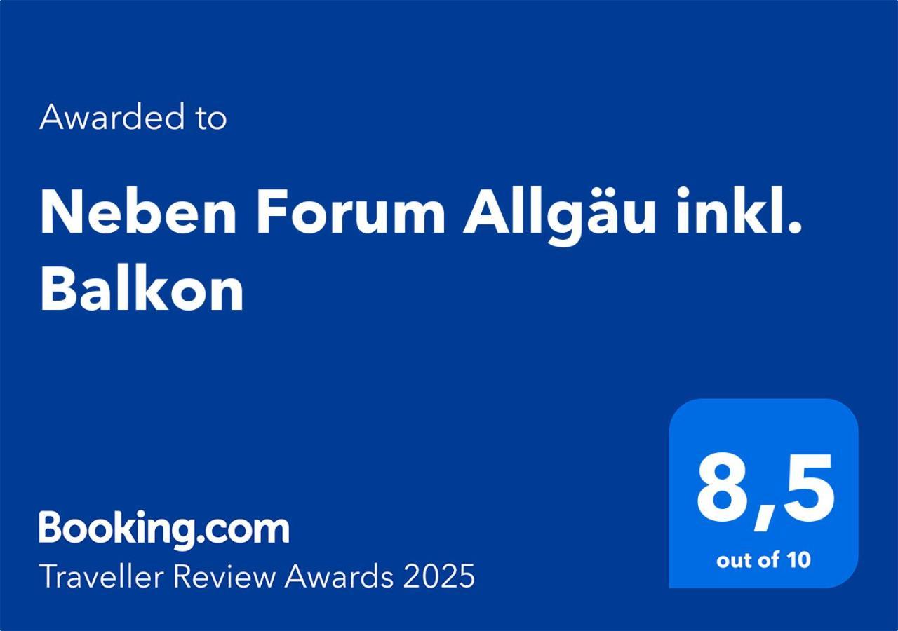 Neben Forum Allgaeu Inkl. Balkon Kempten Esterno foto